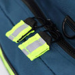 Lightning X Large EMT First Responder Bag w/ Customizable Foam Dividers, Elastic Loops & Triple Trim Reflective