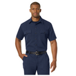 workrite mens station no 73 uniform shirt model view