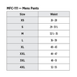 workrite mens fr tactical ripstop pant size chart