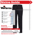 workrite fr mens tactical ripstop pant measuring guide