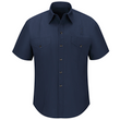 Workrite Men's Classic Short Sleeve Western Firefighter Shirt - Navy