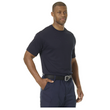 workrite mens short sleeve station wear tee shirt with model