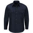 Workrite Men's Classic Long Sleeve Fire Officer Shirt - Midnight Navy