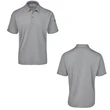 Workrite Men's Cooling Stretch Jersey Polo Gravel Both