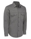 Workrite Bulwark FR Flex Knit Button Down Shirt Charcoal - 2