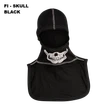 Majestic Fire PRO-X2 Emblem Proximity Firefighter Hood - FI SKULL BLACK