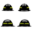 Bullard Full Brim Wildland Helmet - All Black