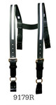 Boston Leather Firefighter "H" Back Suspenders