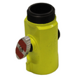 C&S Supply High Visibility In-Line T-Valve, 1 1/2" Female inlet x 1 1/2" Male NST x 1" Male NST