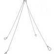 Junkin JSA-300X-SS Stainless Steel Stretcher Bridle Sling