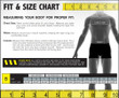 OccuNomix Premium Solid Public Safety Fire Vest measuring guide