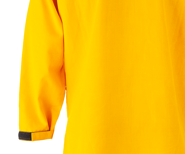 Adjustable FR cuffs Vallfirest wildland firefighter shirt hook and loop closure for secure fit during wildfire operations