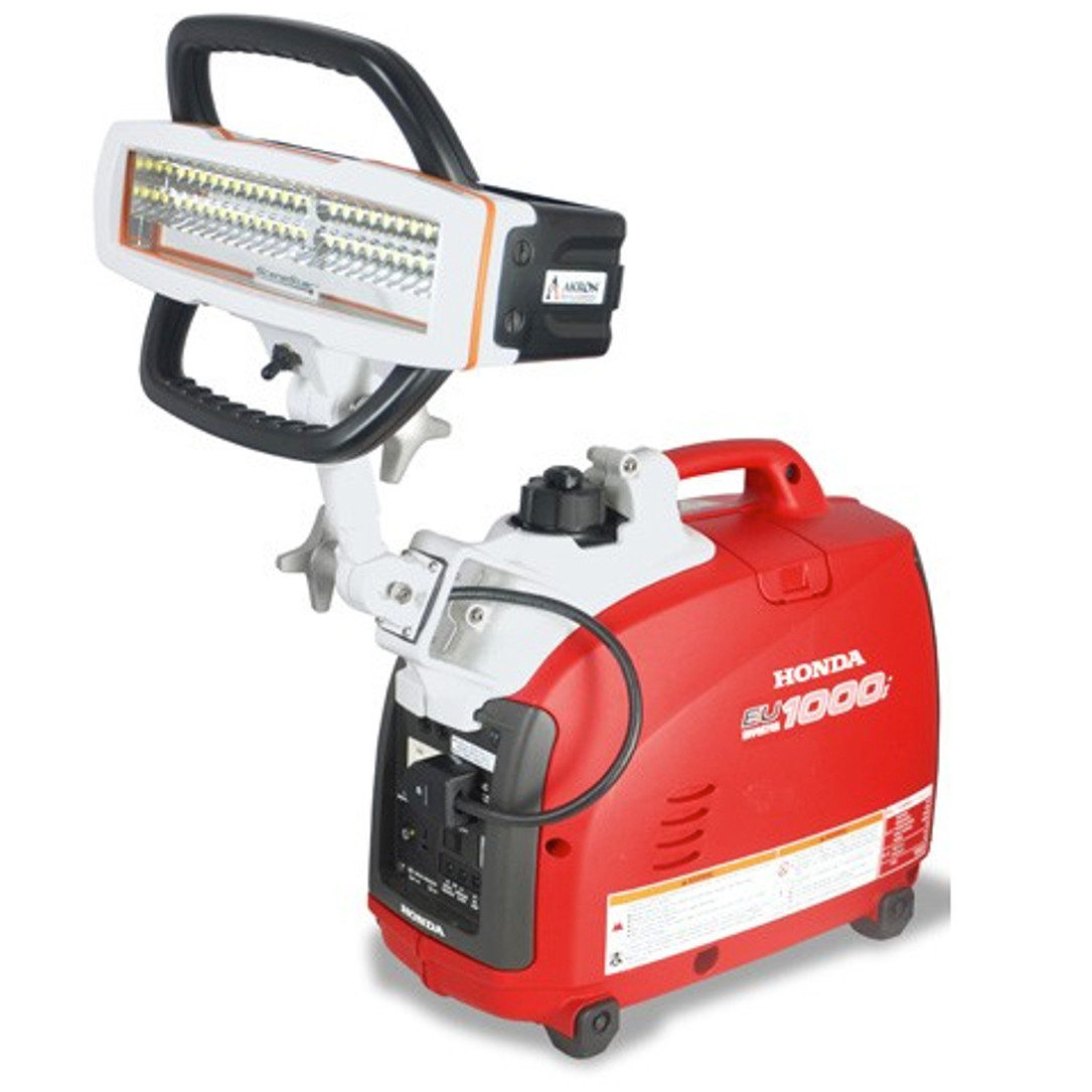 Portable AC SceneStar LED scene light with heavy-duty base and 20,000 lumen output