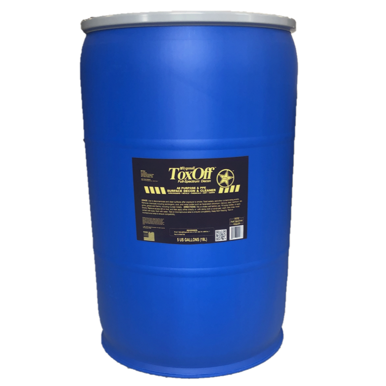 Hygenall ToxOff Surface Decon and Floor Cleaner - 55 Gal