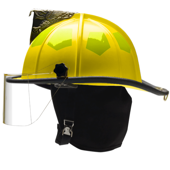 Bullard Traditional Lightweight UST Structural Fire Helmet, Matte (deal)