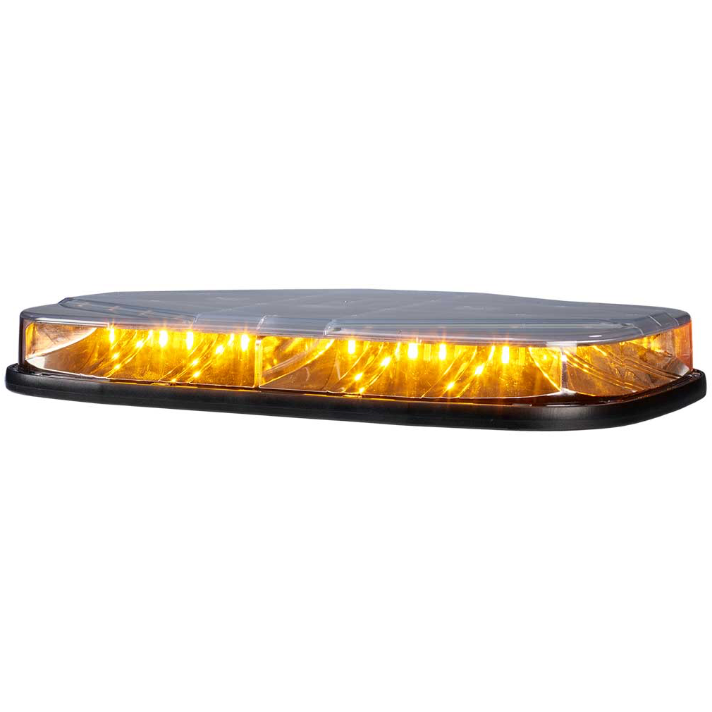 Federal Signal HighLighter Elite mini light bar magnet mount on emergency vehicle