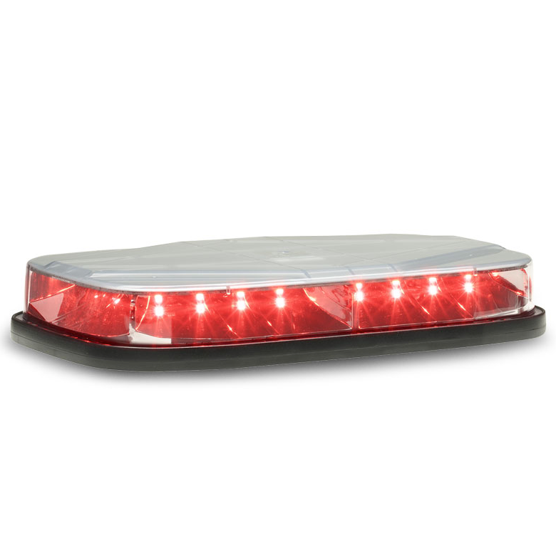 Federal Signal HighLighter Micro mini light bar permanently mounted on emergency vehicle
