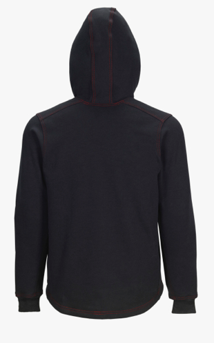 Lakeland High Performance Zipper-Front FR Hoodie back view