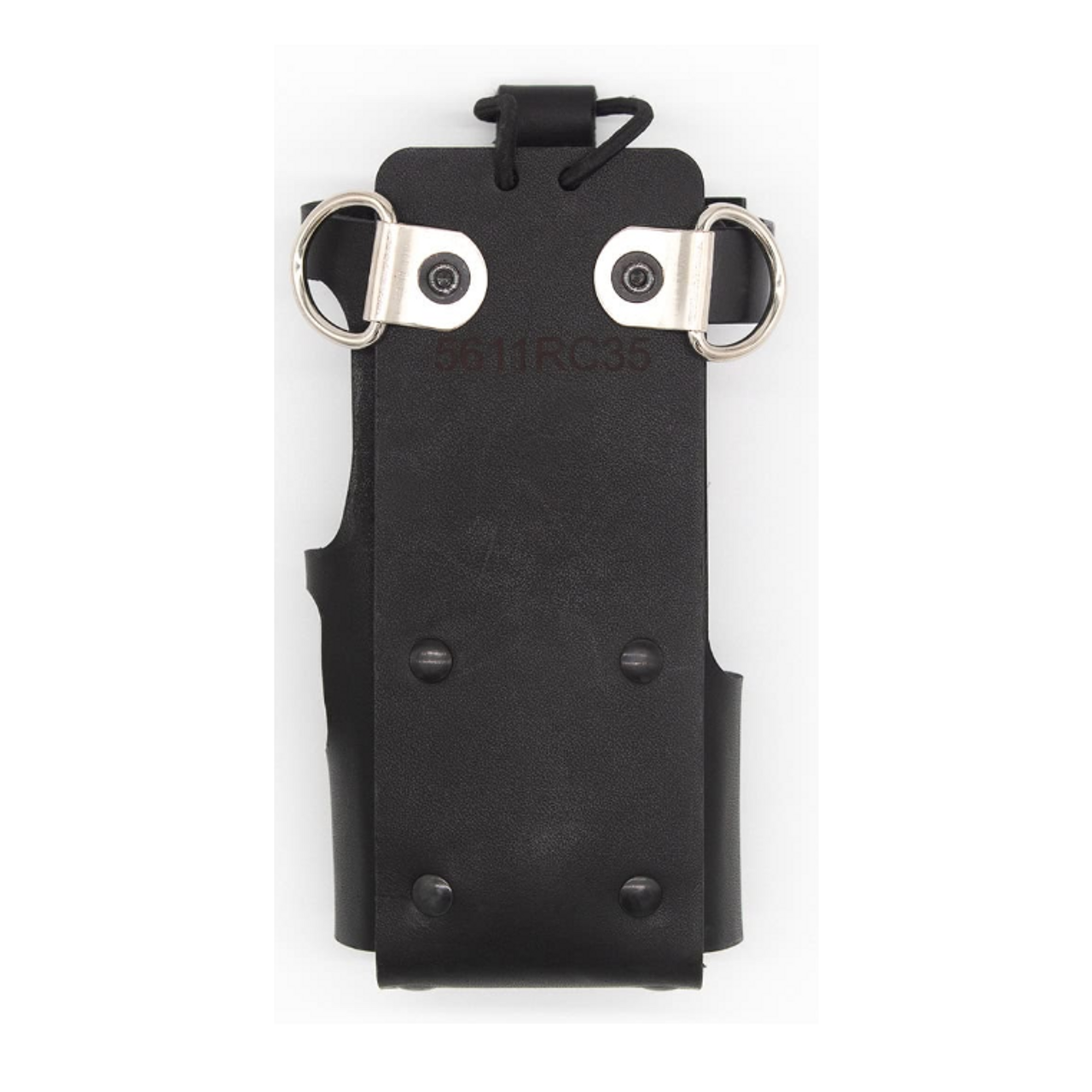 Boston Leather Firefighter Radio Holder for a Motorola APX 5000/5000XE, 6000/6000XE & 8000/8000XE (Model 3.5)