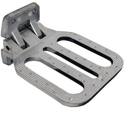 Buyers Products large folding step mounted on fire apparatus exterior