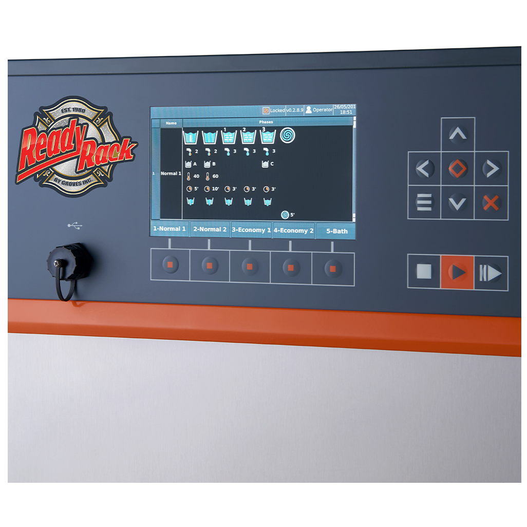 ready rack gear washer