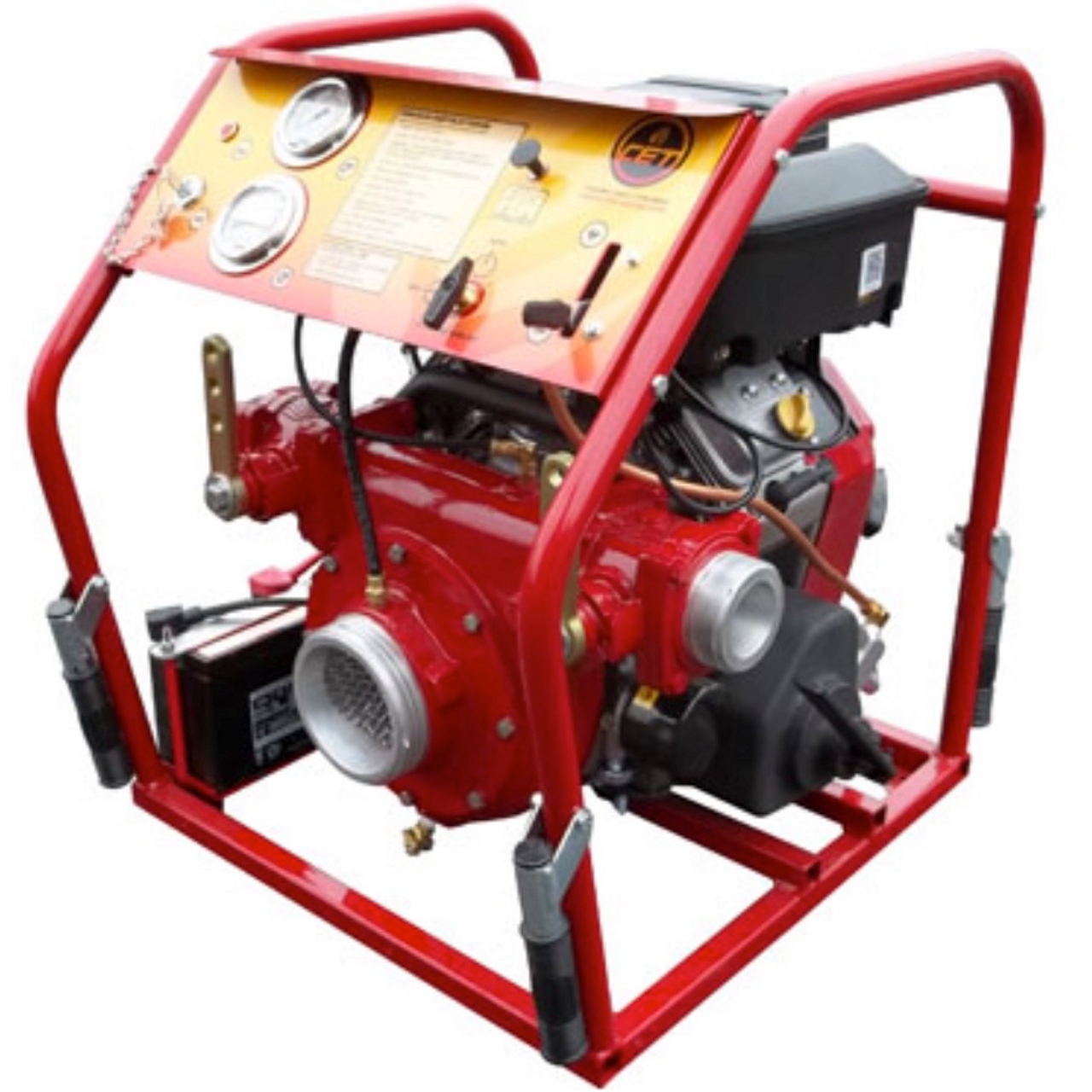 CET 18hp Honda High Pressure/Volume Portable Firefighting Pump