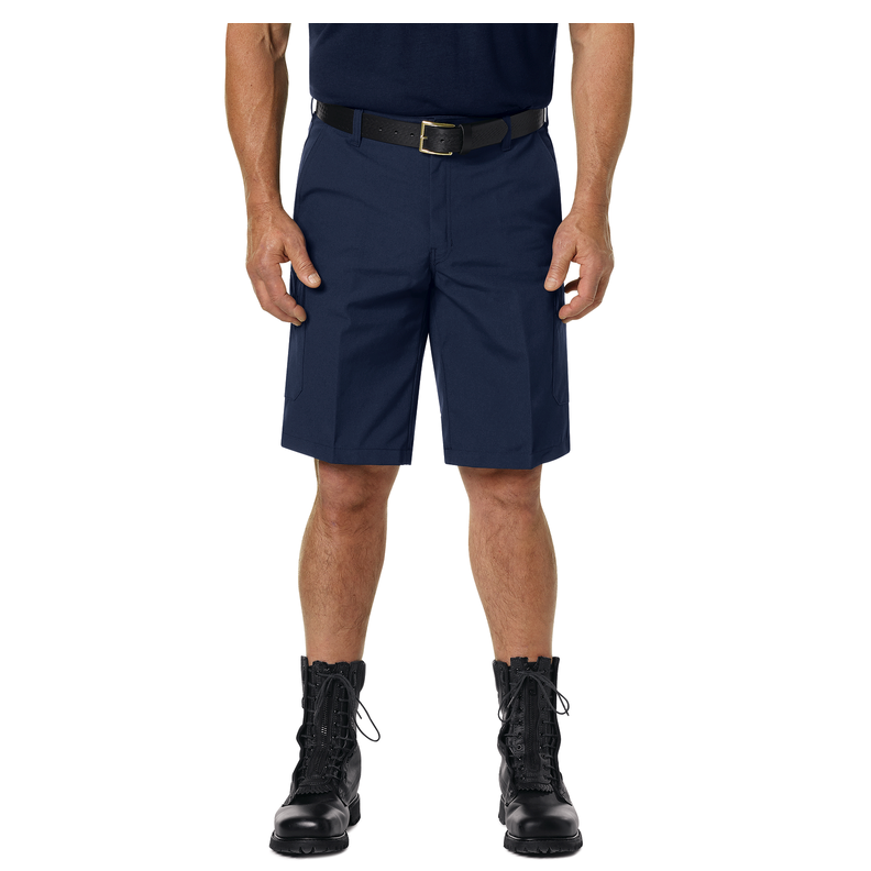 workrite mens classic 12 in cargo short close up in full view