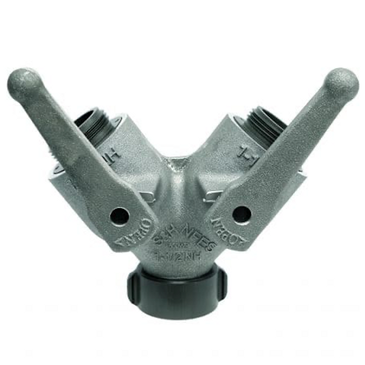 S&H Products 1-1/2" F x (2) 1-1/2" M Gated Wye Valve