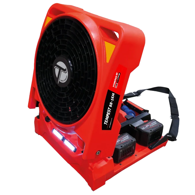 Tempest BB-16 Milwaukee Battery-Powered Fan