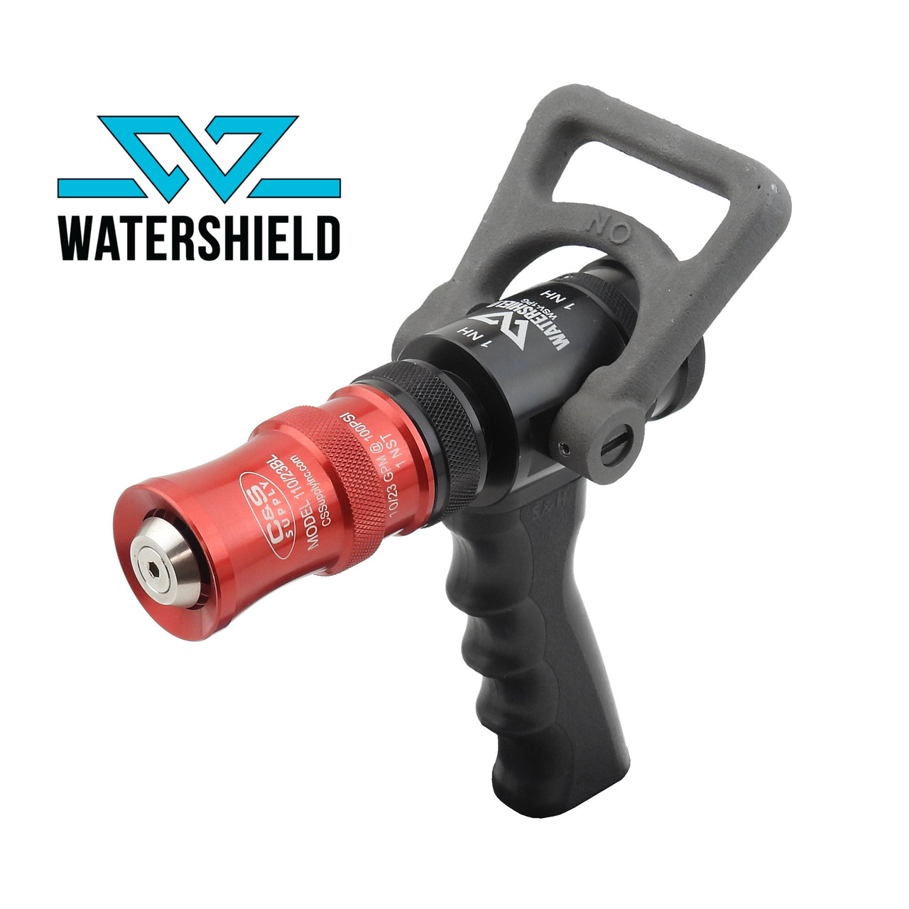 C&S Supply Watershield 1 Dual Flow Nozzle, Pistol Grip (10,23 GPM)