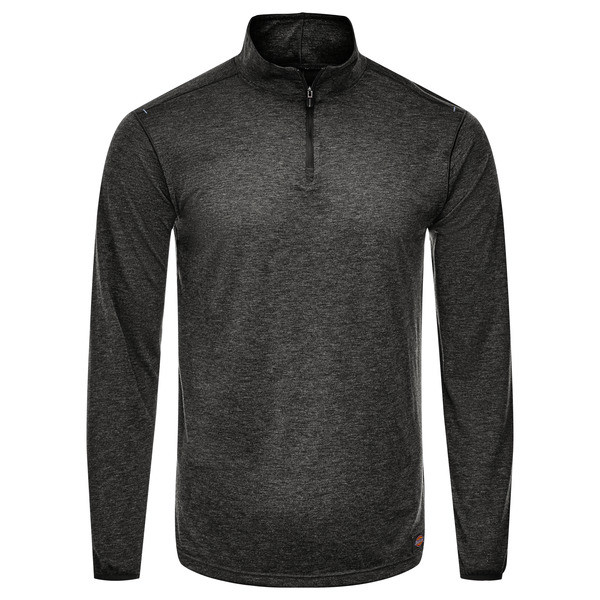 Workrite ProTect Merino Blend Quarter Zip Dark Charcoal Heather