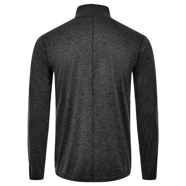 Workrite ProTect Merino Blend Quarter Zip Dark Charcoal Heather - 1