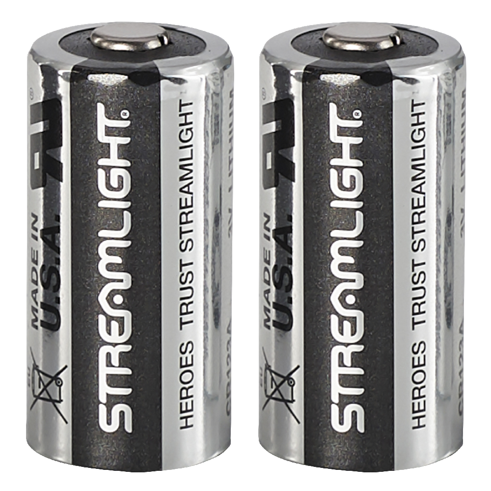 Streamlight CR123A Lithium batteries