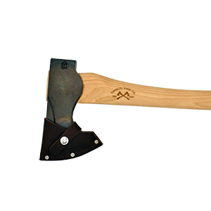 Council Tool 2 lbs. Wood-Craft Pack Axe, Curved Handle, Mask 24in - 2