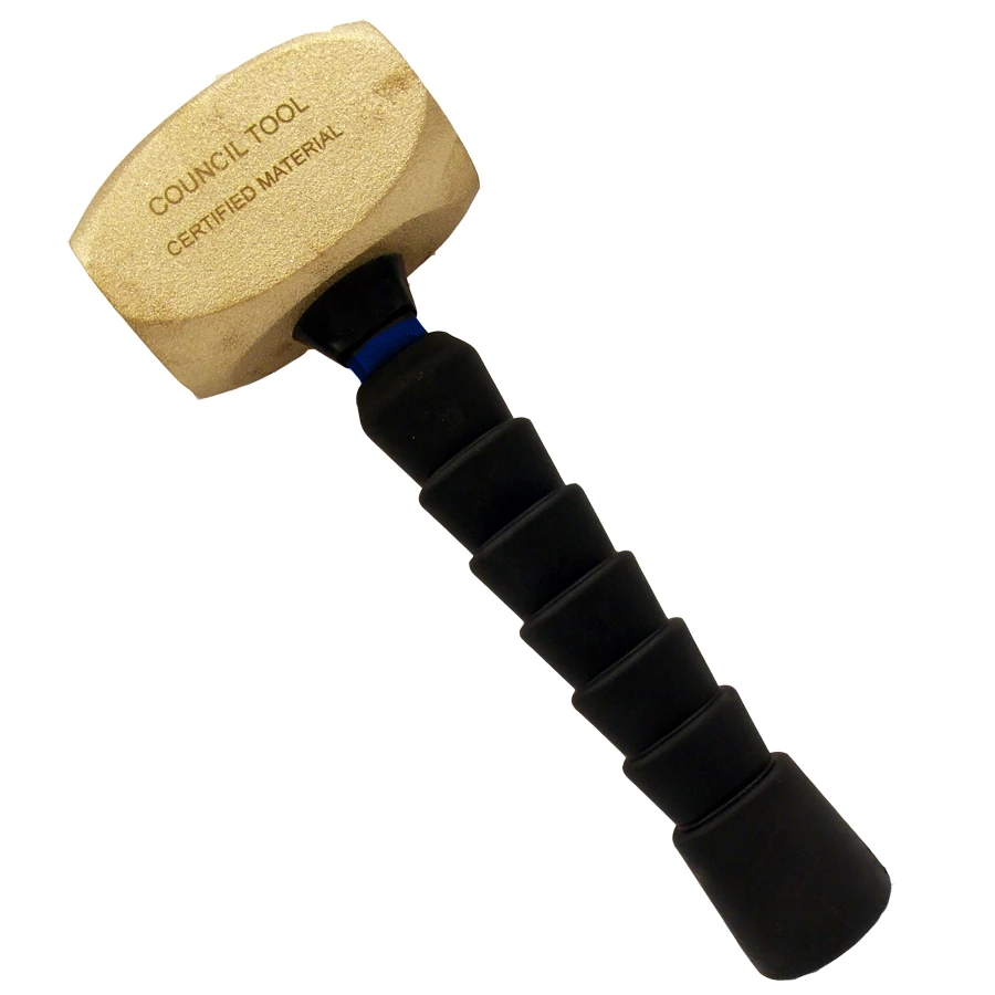 Council Tool Non-Sparking Hammer; 10 in. Fiberglass Handle