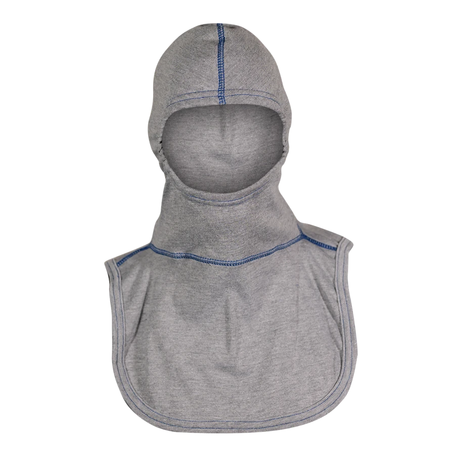 Majestic Fire PRO-X2 Hi-Vis Firefighter Hood - Grey Blue
