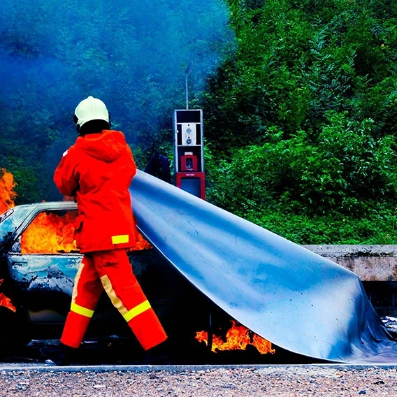 Tempest Stop Fire Blanket for Vehicle Fires