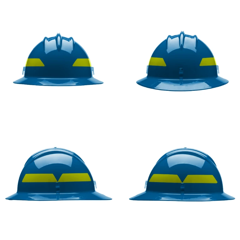 Bullard Full Brim Wildland Helmet - All Blue