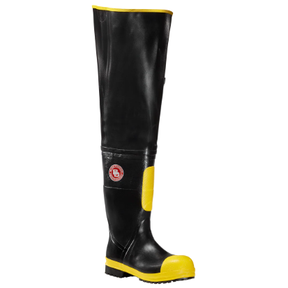 Black Diamond Rubber Hip Boot, Comfort Fit Rubber Hip Boot | Medium Width
