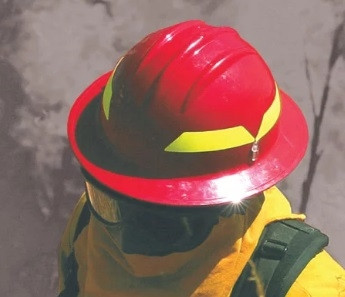 Bullard Full Brim Wildland Helmet, Ratchet