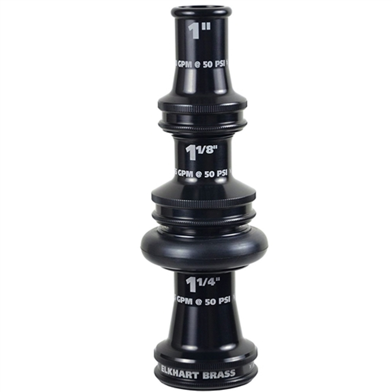 Elkhart Brass Model ST-190-XD Triple Stack Smooth Bore Nozzle Tip  Elkhart Brass Model ST-190-XD Triple Stack Smooth Bore Nozzle Tip