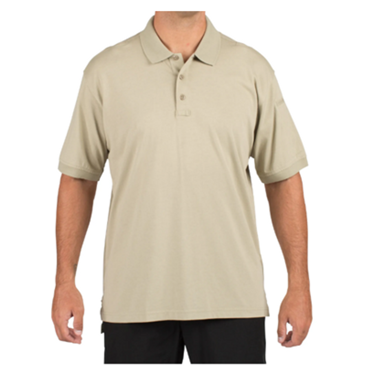 5.11 Tactical Short Sleeve Polo - Silver Tan 