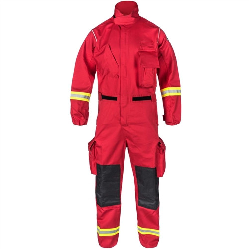 Full body Lakeland 911 Series extrication coverall with reflective trim for emergency responders