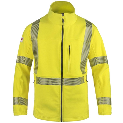 Lakeland IJK12ANT High Performance FR Zip Front Jacket, hi vis yellow