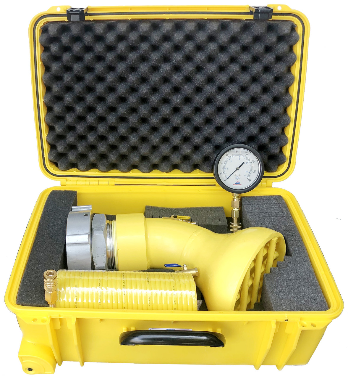 NNI 4-1/2" NST Swivel Pitot Hydrant Flowtest Diffuser