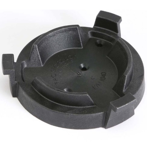 PAC Tool StorzLok mounting bracket used to secure Storz adapters on fire apparatus