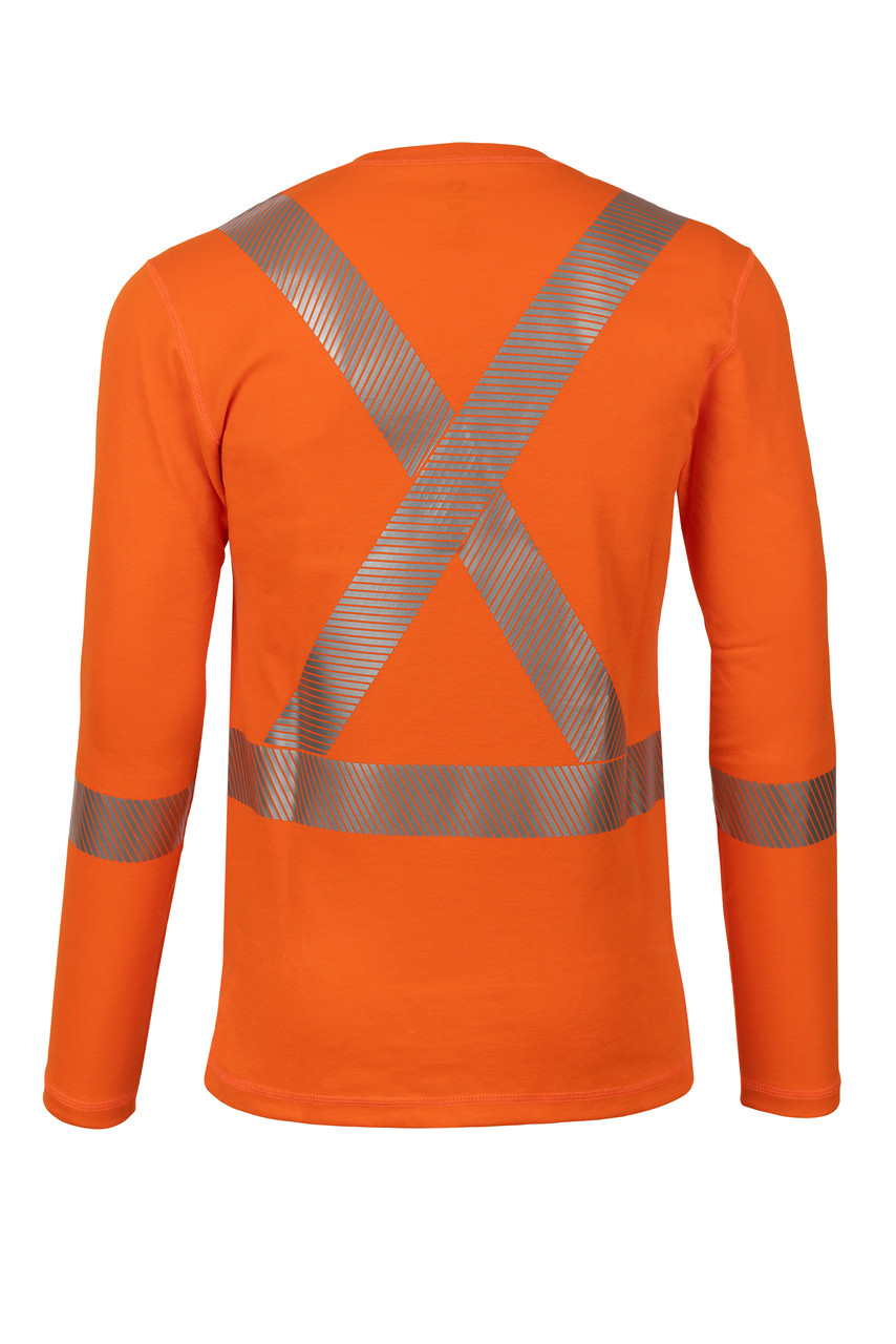 True North Pro Dry CAT 2 Long Sleeve Hi-Vis Orange Shirt True North Pro Dry CAT 2 Long Sleeve Hi-Vis Orange Shirt