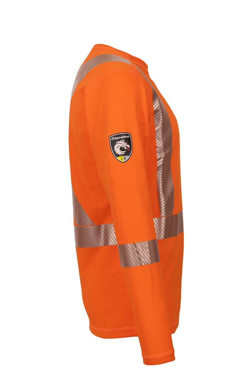 True North Pro Dry CAT 2 Long Sleeve Hi-Vis Orange Shirt True North Pro Dry CAT 2 Long Sleeve Hi-Vis Orange Shirt