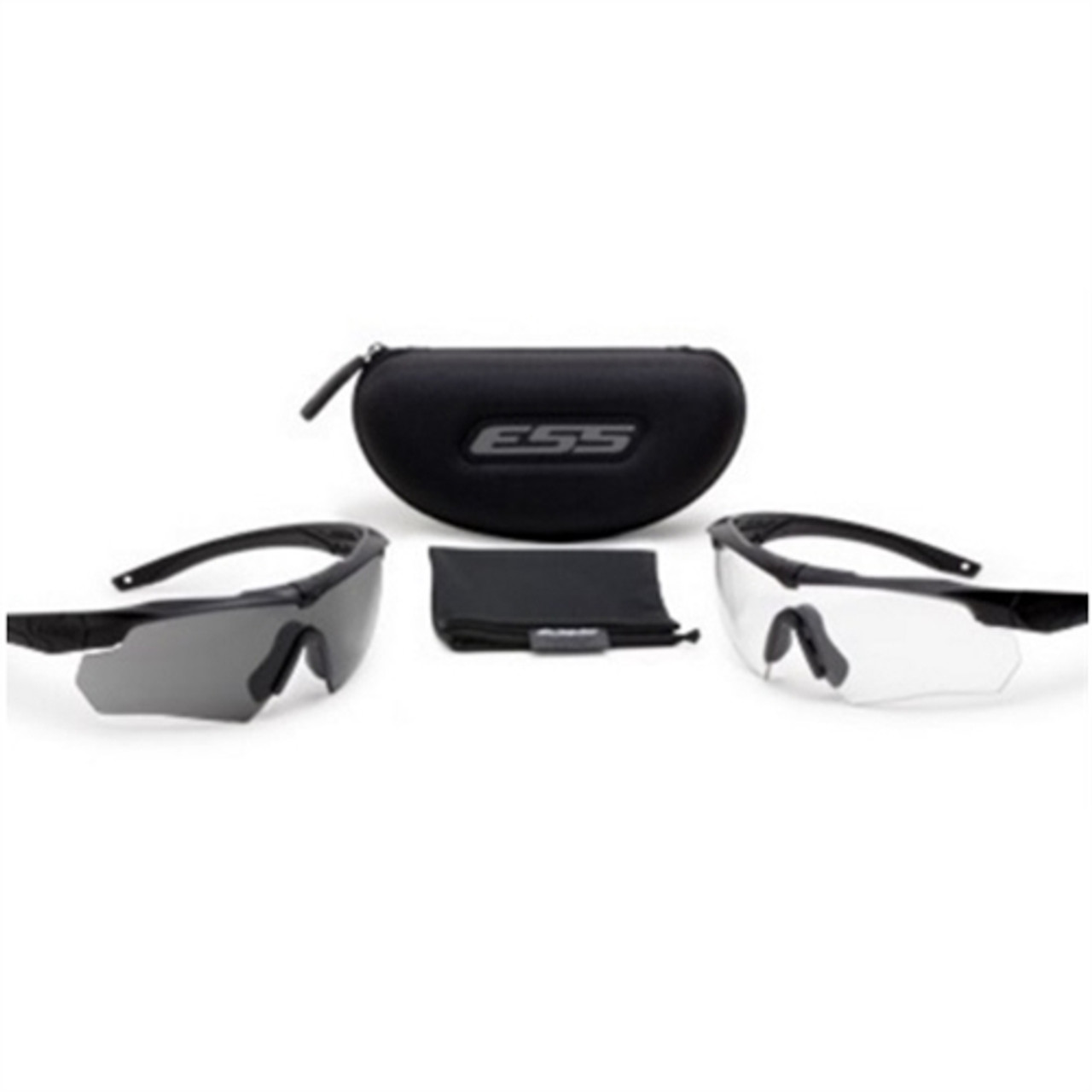 ESS Crossbow 2X Dual-Eyeshield, Black Frame Kit