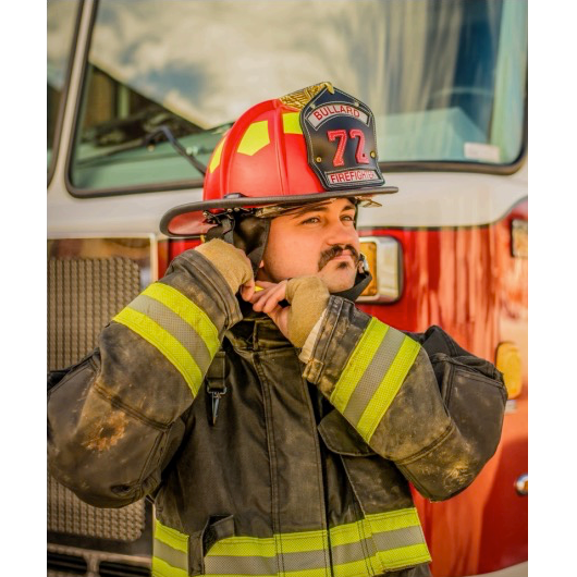 Bullard Traditional Low Rider UST Firefighter Helmet, Super Matte